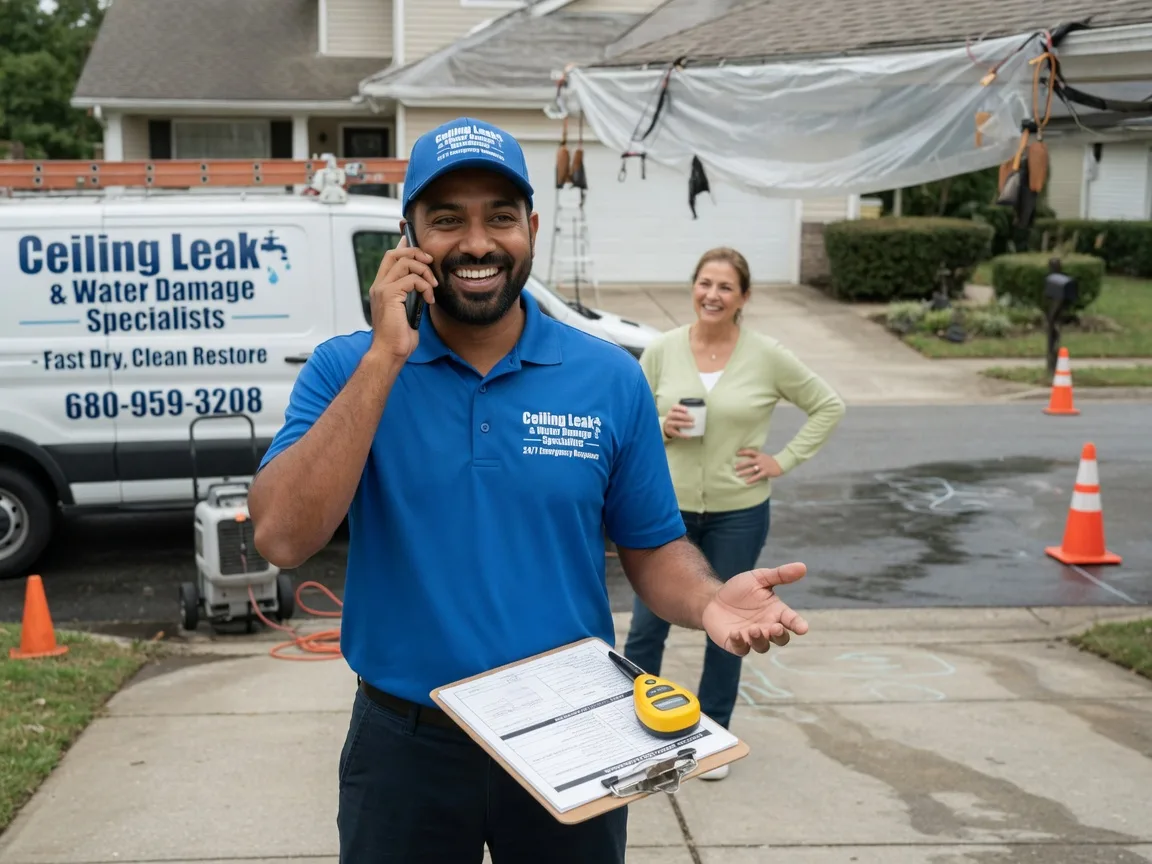 Ceiling Leak Cleanup Harleyville, SC FAQs